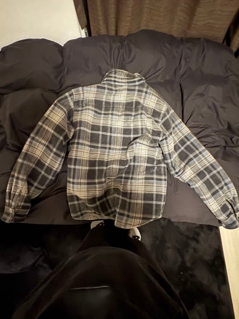 Stussy チェック柄 フランネルジャケット M