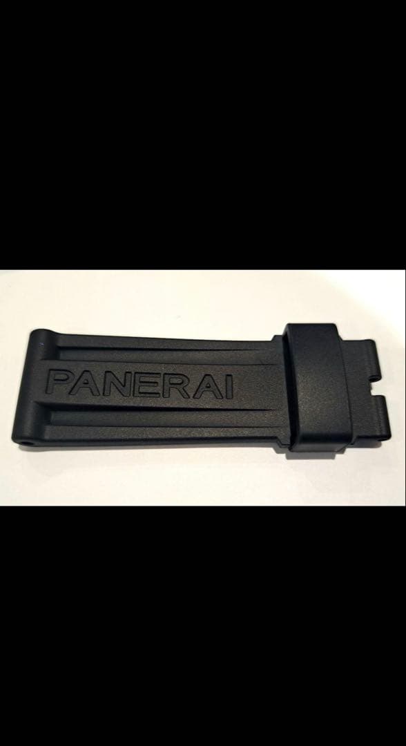 OFFICINE PANERAI オフィチーネ　パネライ　純正　ラバーベルト　黒
