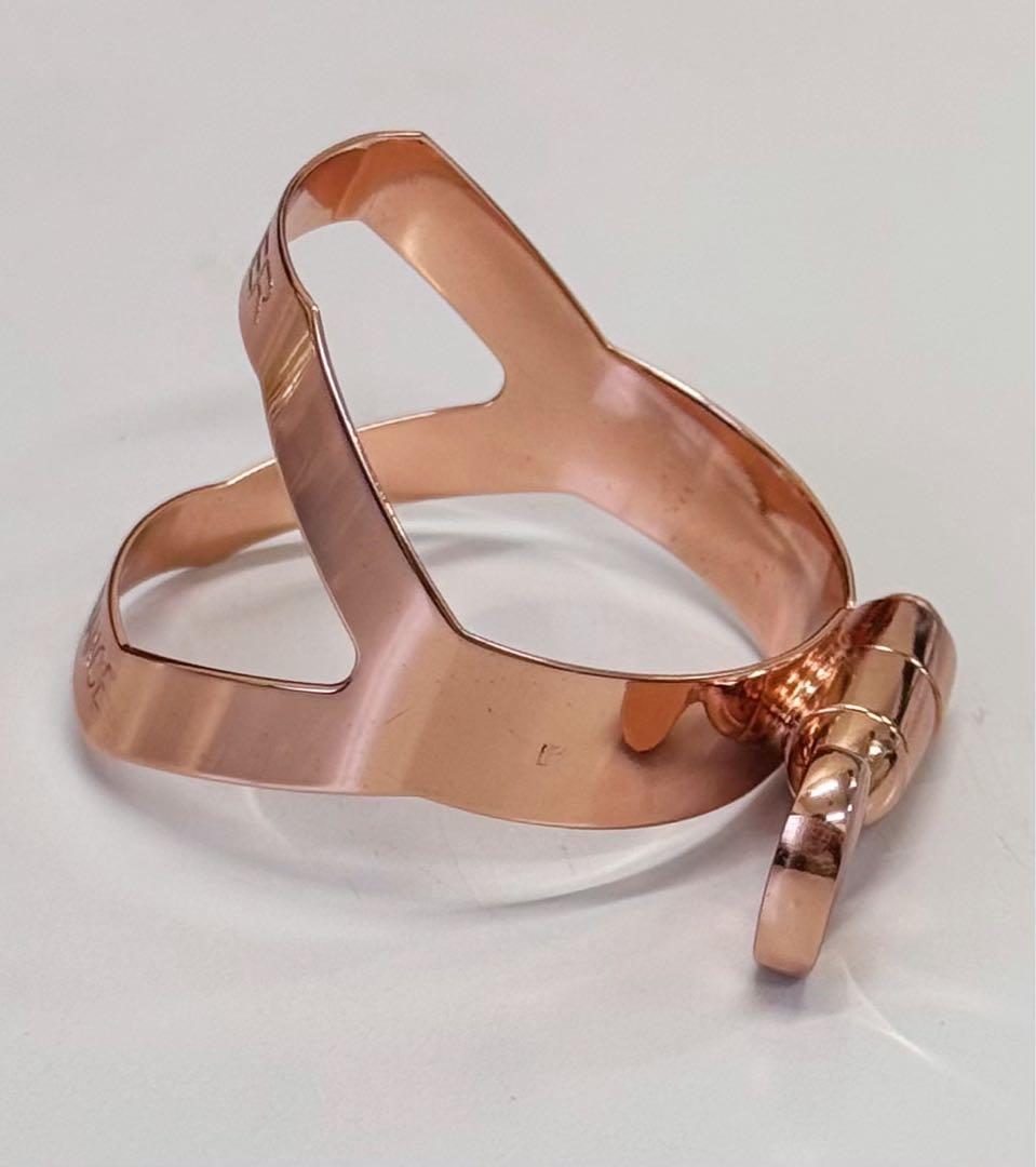 セルマー　テナーサックス用　リガチャー　ピンクゴールドメッキ