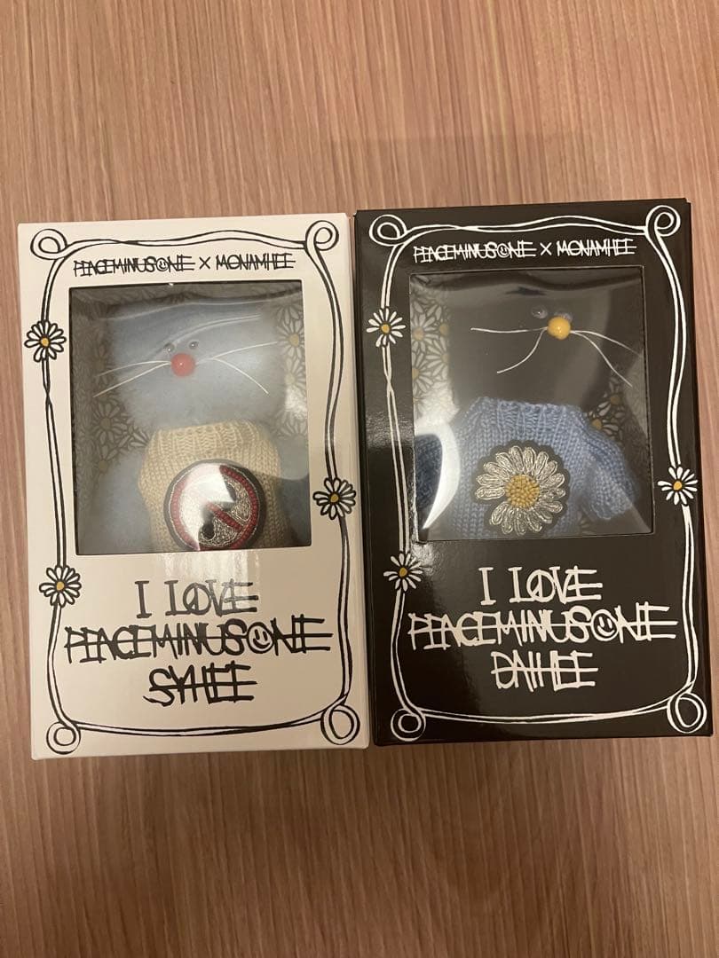 PEACEMINUSONE X MONAMHEEキーリング ノベルティ 5点