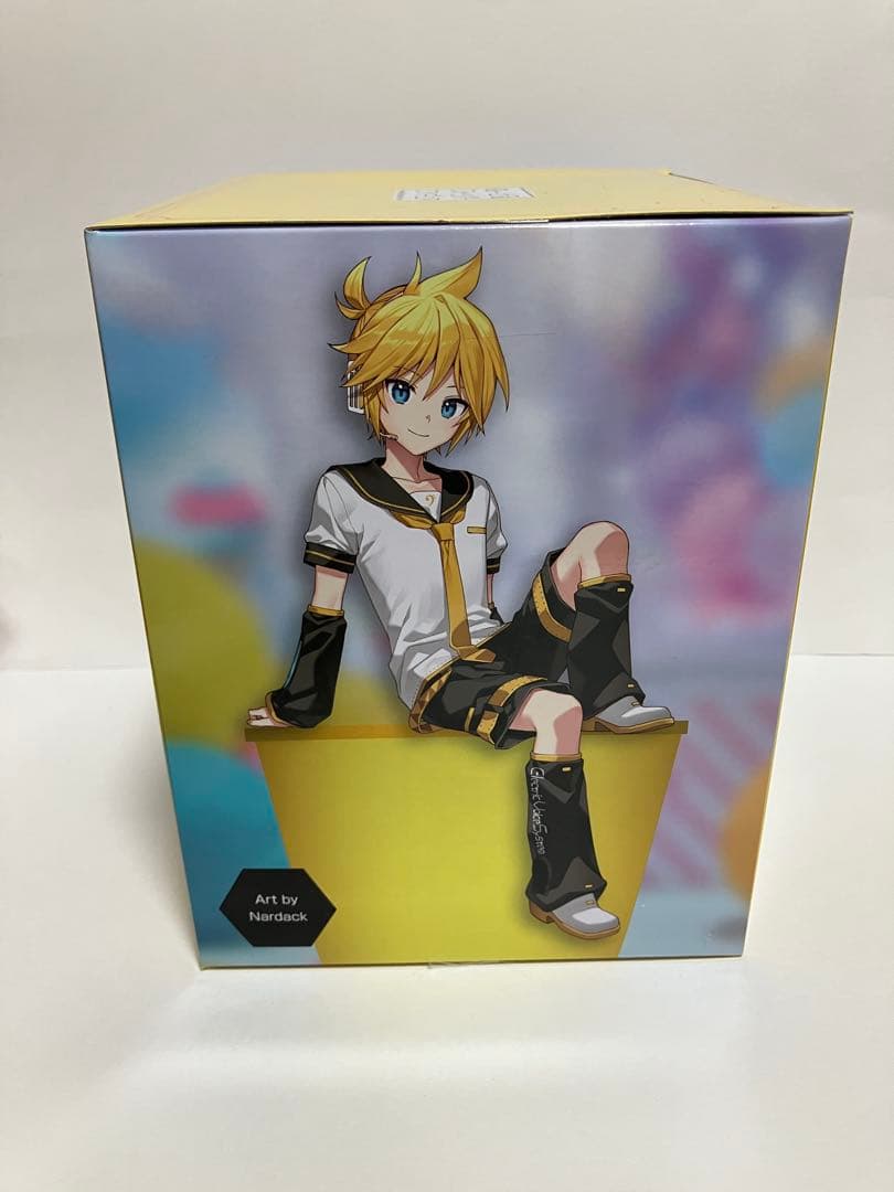 フリューくじ　C賞　ぬーどるストッパーフィギュア　鏡音レン