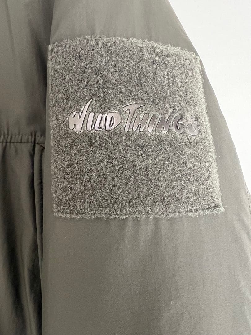 j*6様 中古　WILDTHINGS モンスターパーカー　オリーブ　21-22A