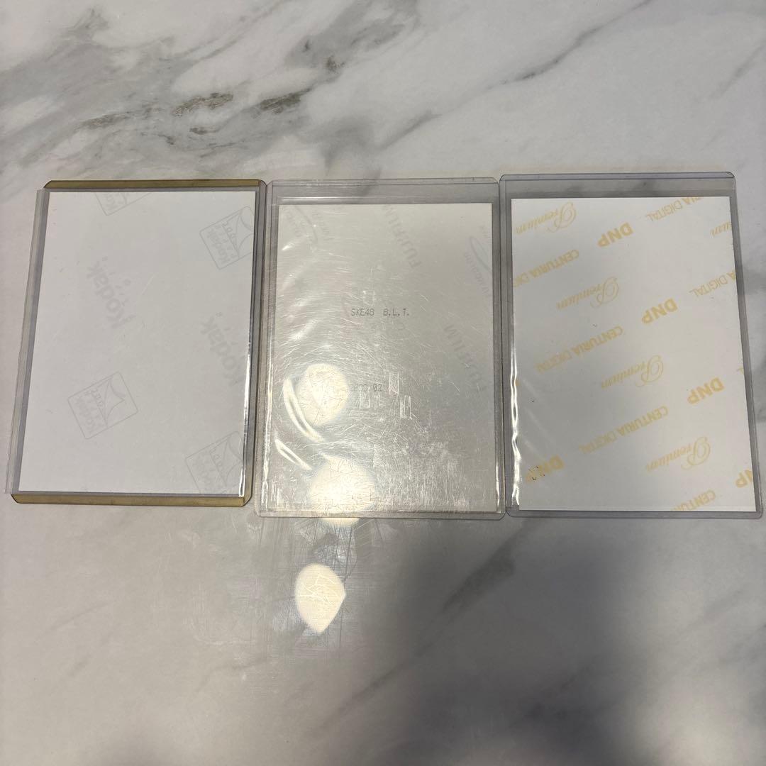 【本物保証】　松井珠理奈　松井玲奈　直筆サイン　3枚