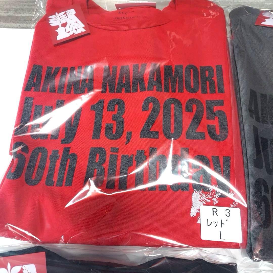 新品未開封　中森明菜　ALDEA　FC　期間限定　還暦　Tシャツ　6枚セット　L