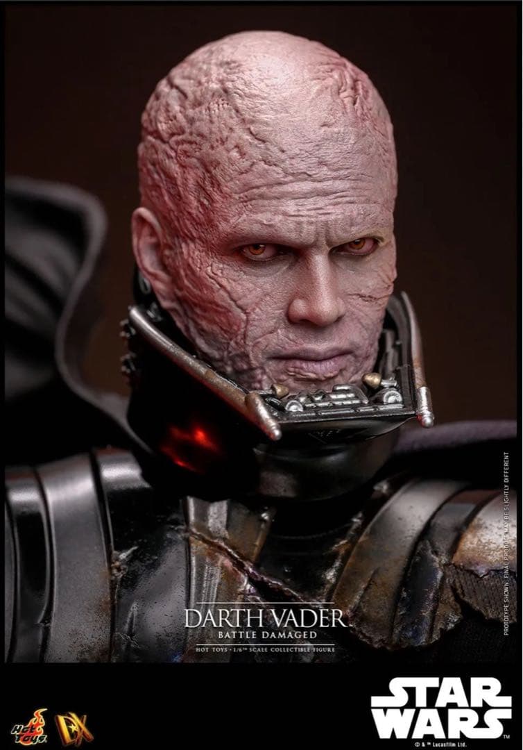 ホットトイズ 1/6スケールフィギュア ダース・ベイダー（バトルダメージDX44