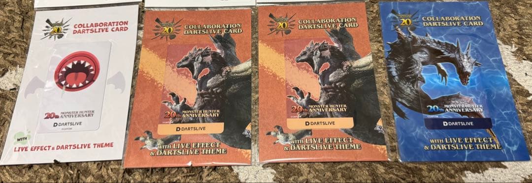 ダーツライブ　カードセット　モンハン