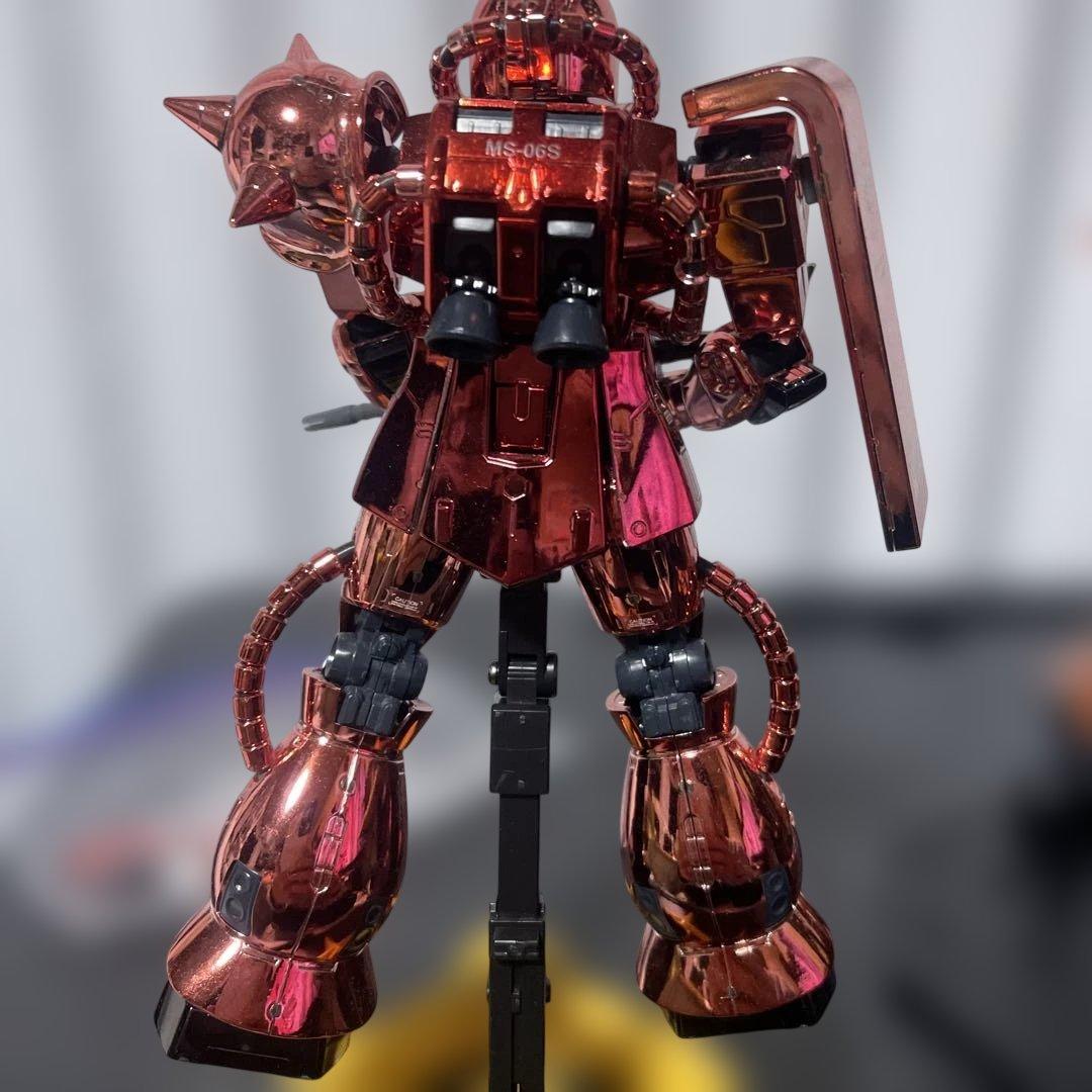 MG1/100シャア専用ザクⅡ コーティングと、クリアカラー ver.２体セット