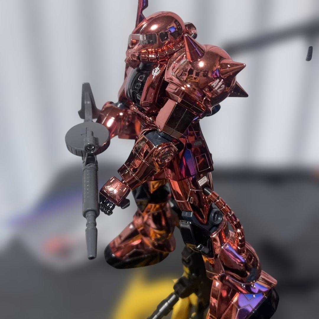 MG1/100シャア専用ザクⅡ コーティングと、クリアカラー ver.２体セット