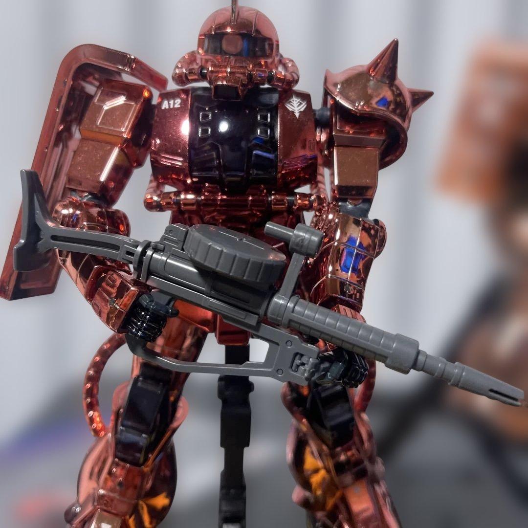 MG1/100シャア専用ザクⅡ コーティングと、クリアカラー ver.２体セット