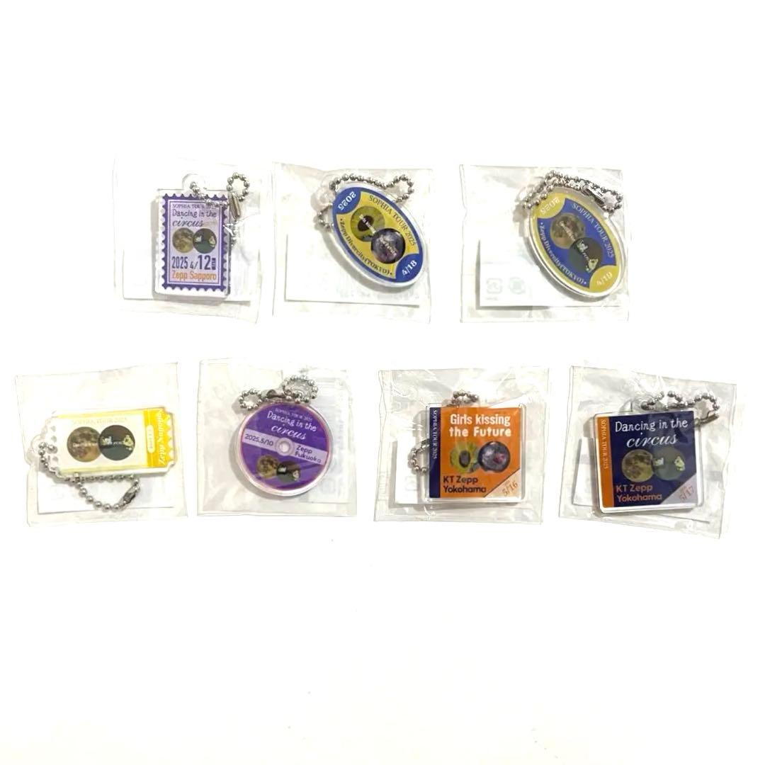 【未開封】SOPHIA アクリルチャーム 札幌 東京 名古屋 福岡 横浜