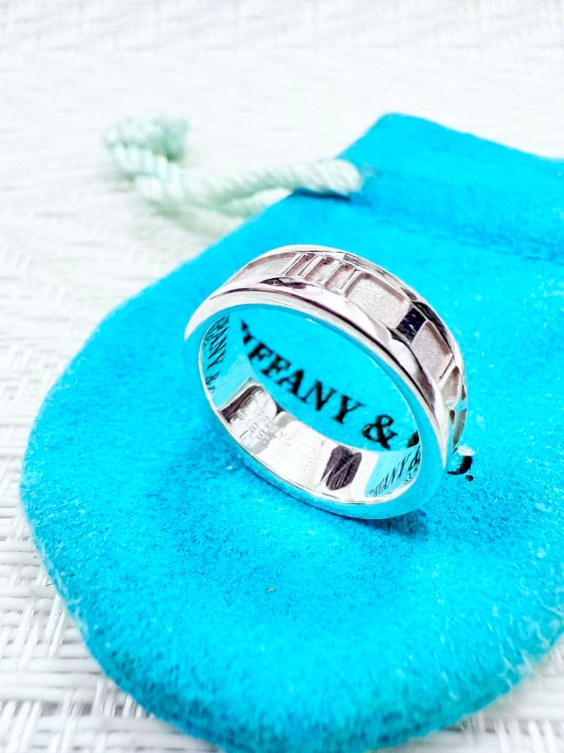 ティファニー　アトラス　指輪　リング　12.5号　研磨仕上げ済み美品 925