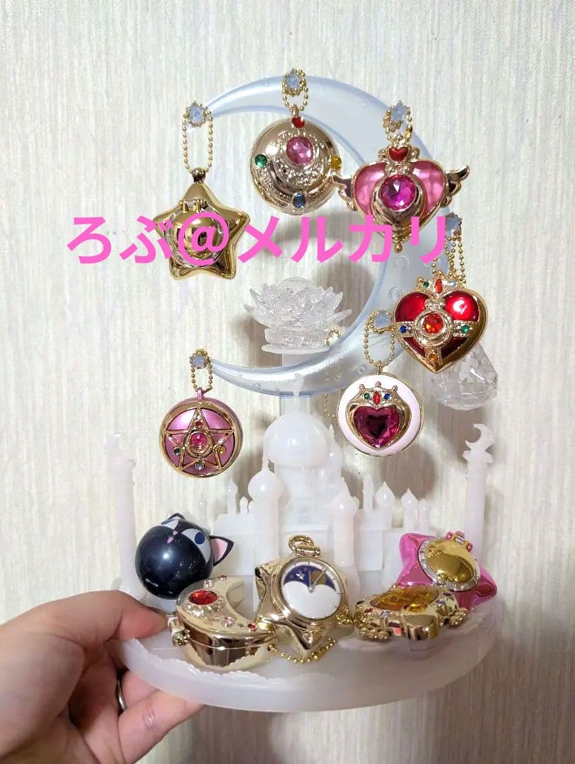 セーラームーン★ムーンキャッスルアクセサリースタンド★ミニチュアリータブレット