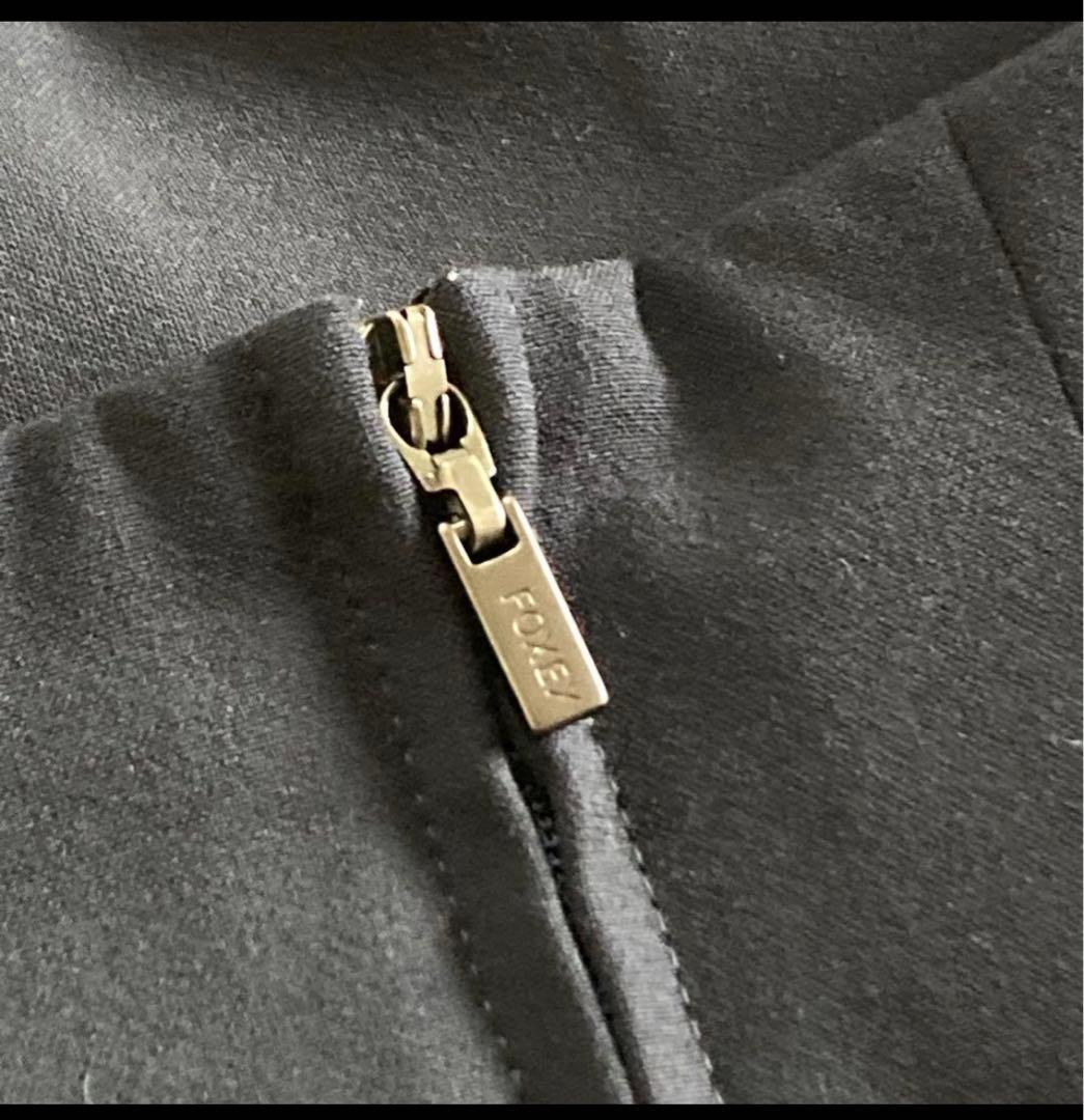 【美品】フォクシー タックフレアスカート 洗える タキシードコルティギャザー