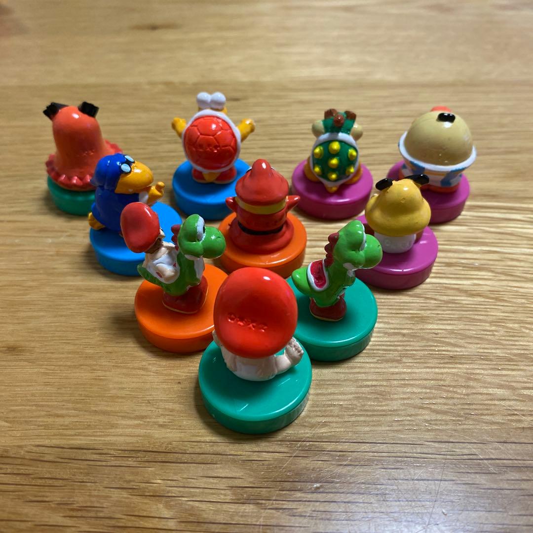 ヨッシーアイランド　フィギュア　スタンプ　ガチャ当時物　任天堂　全10種類おまけ