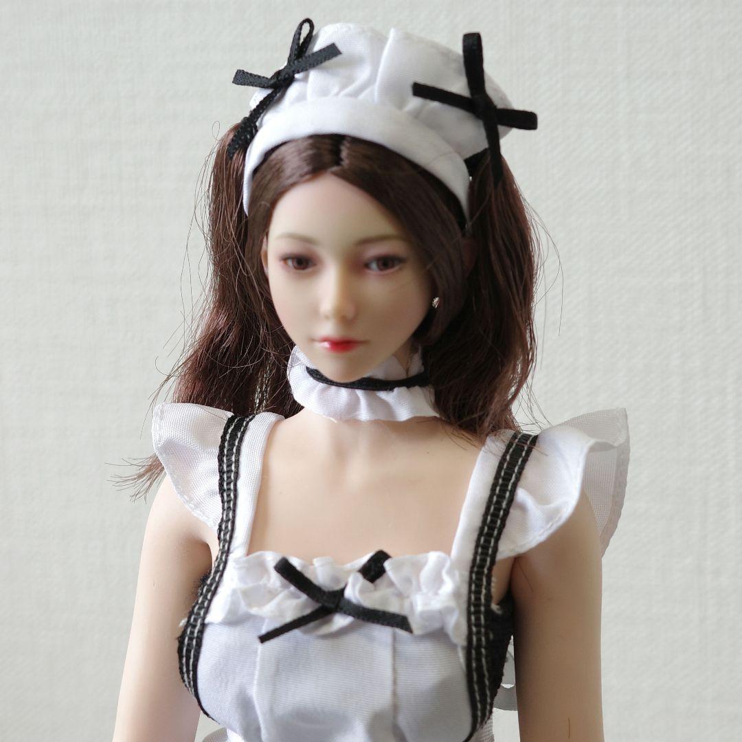1/6 女性シームレスフィギュア メイド衣装セット ant pale