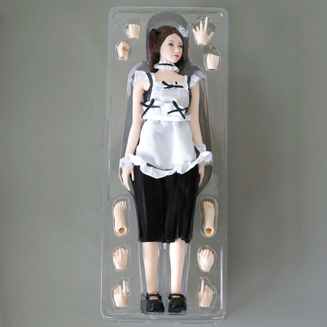 1/6 女性シームレスフィギュア メイド衣装セット ant pale
