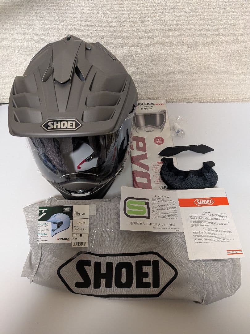 SHOEI HORNET ADVフルフェイスヘルメット マットディープグレー