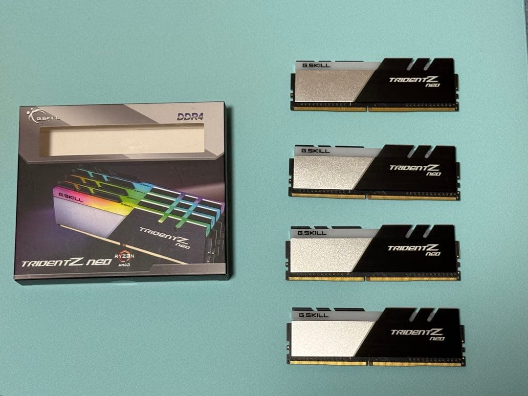 G.SKILL TRIDENT Z NEO DDR4 3600hz 8GB×4枚