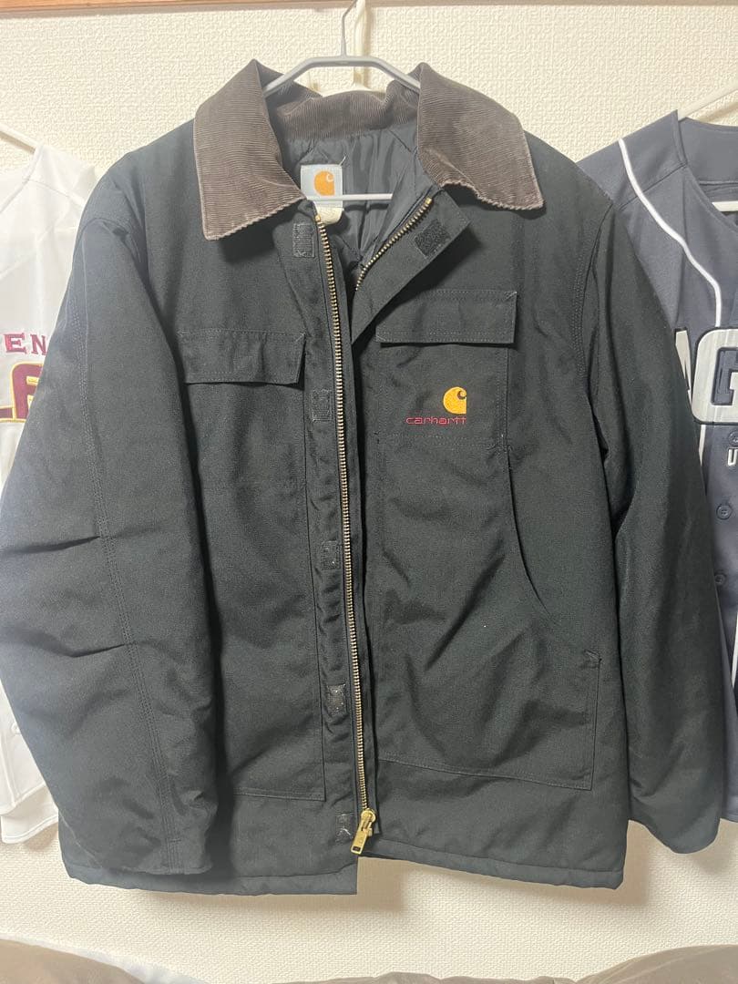 Carhartt 黒 デトロイトジャケット
