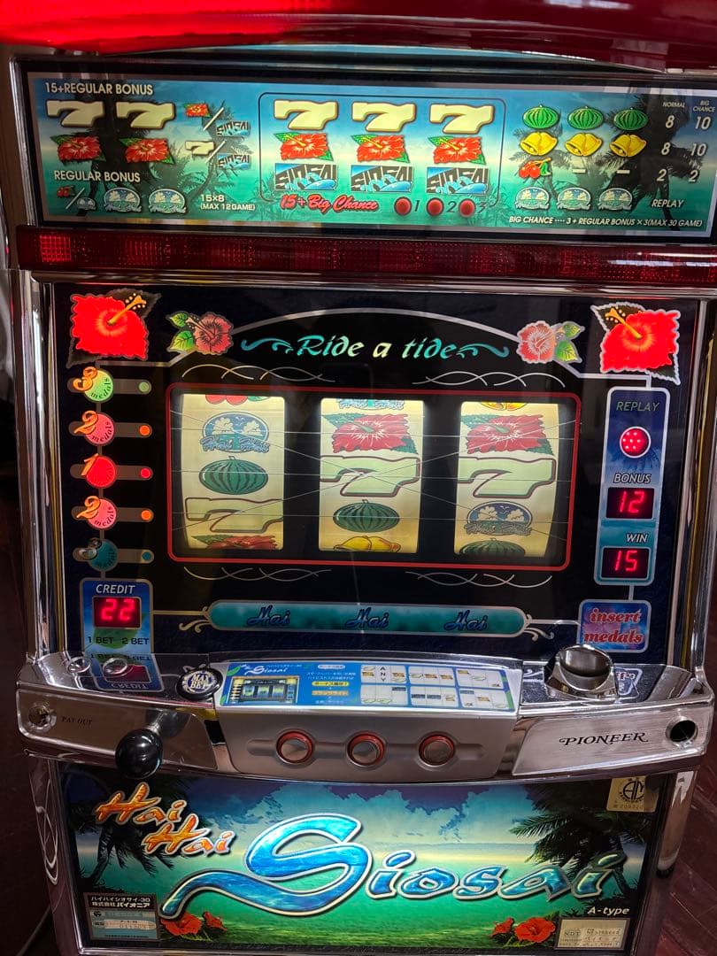 【送料無料】名機！ハイハイシオサイ３０ パイオニア ４号機 不要機付