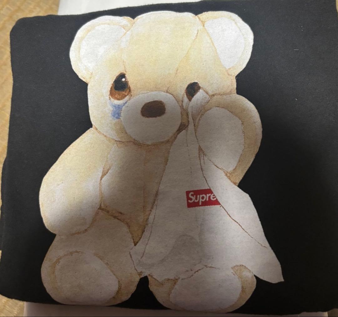 Supreme クマイラスト Tシャツ 黒