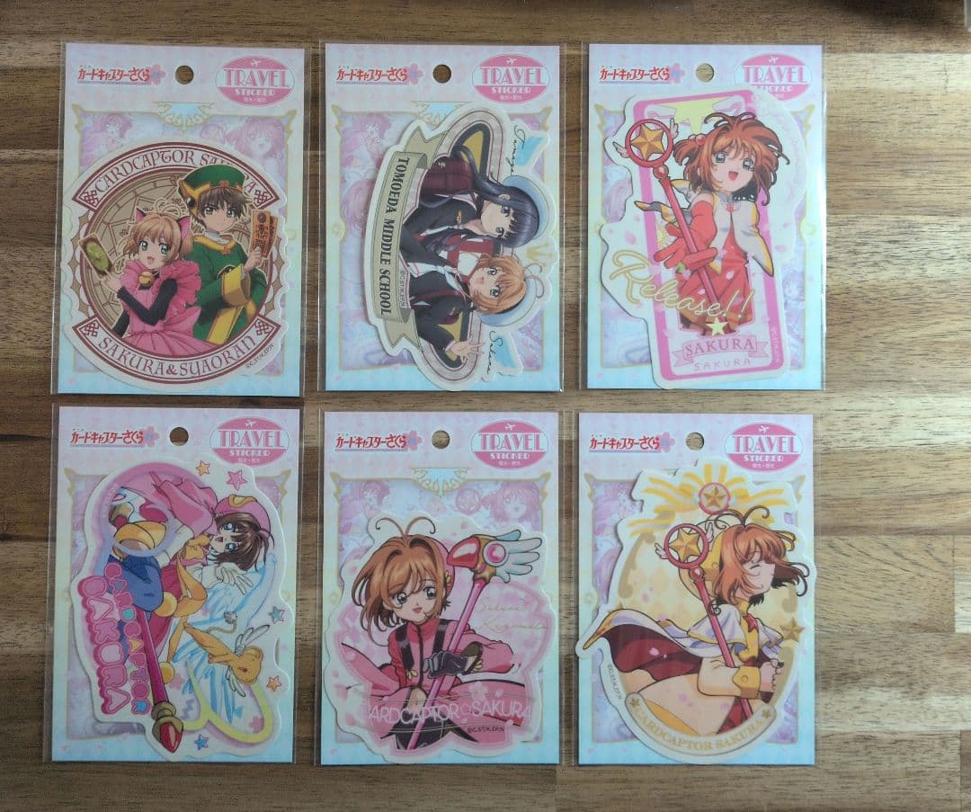 カードキャプターさくら　ポストカードステッカーなど