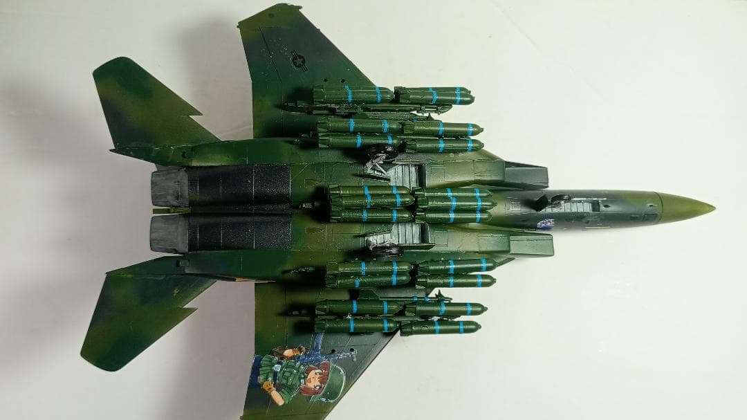 ハセガワF-15Eストライクイーグル 『プラモのモ子ちゃん』仕様