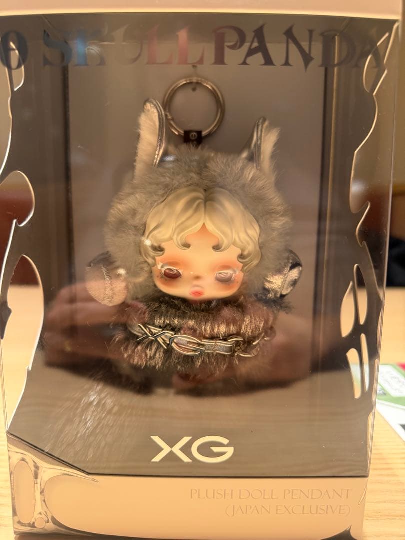 ち*る様 SKULLPANDA XG コラボ　スカルパンダ　ぬいぐるみペンダント
