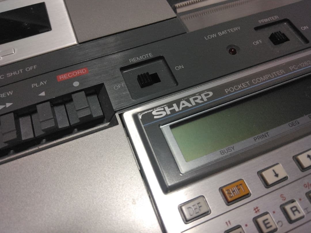 SHARP ポケットコンピューター CE-125S PC-1262 ジャンク品