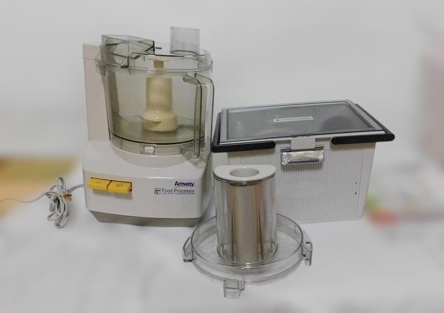 Amway フードプロセッサー・オプションパーツセット付き　2017年製