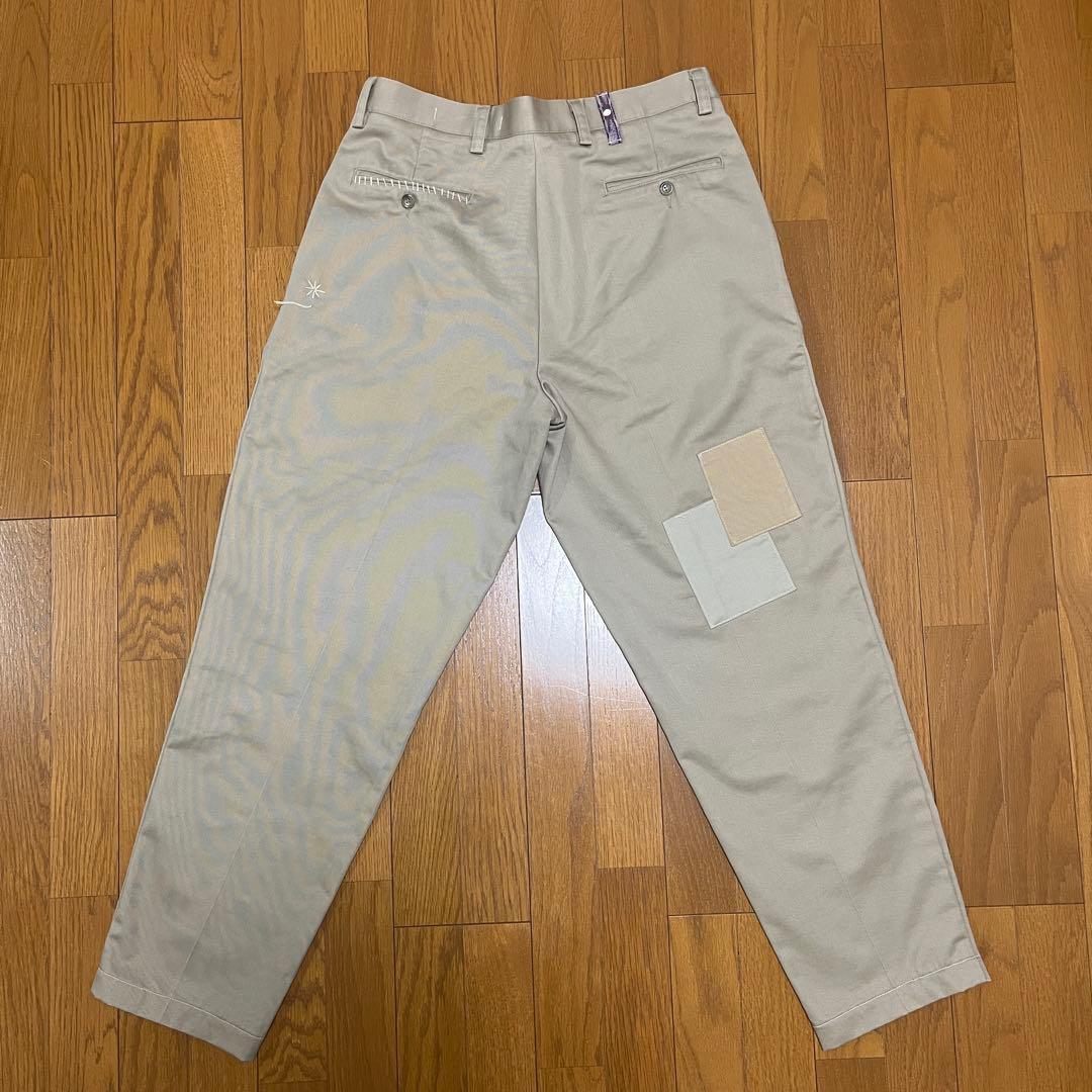 USA製 ATELIER&REPAIRS リメイク パッチワーク チノパンツ