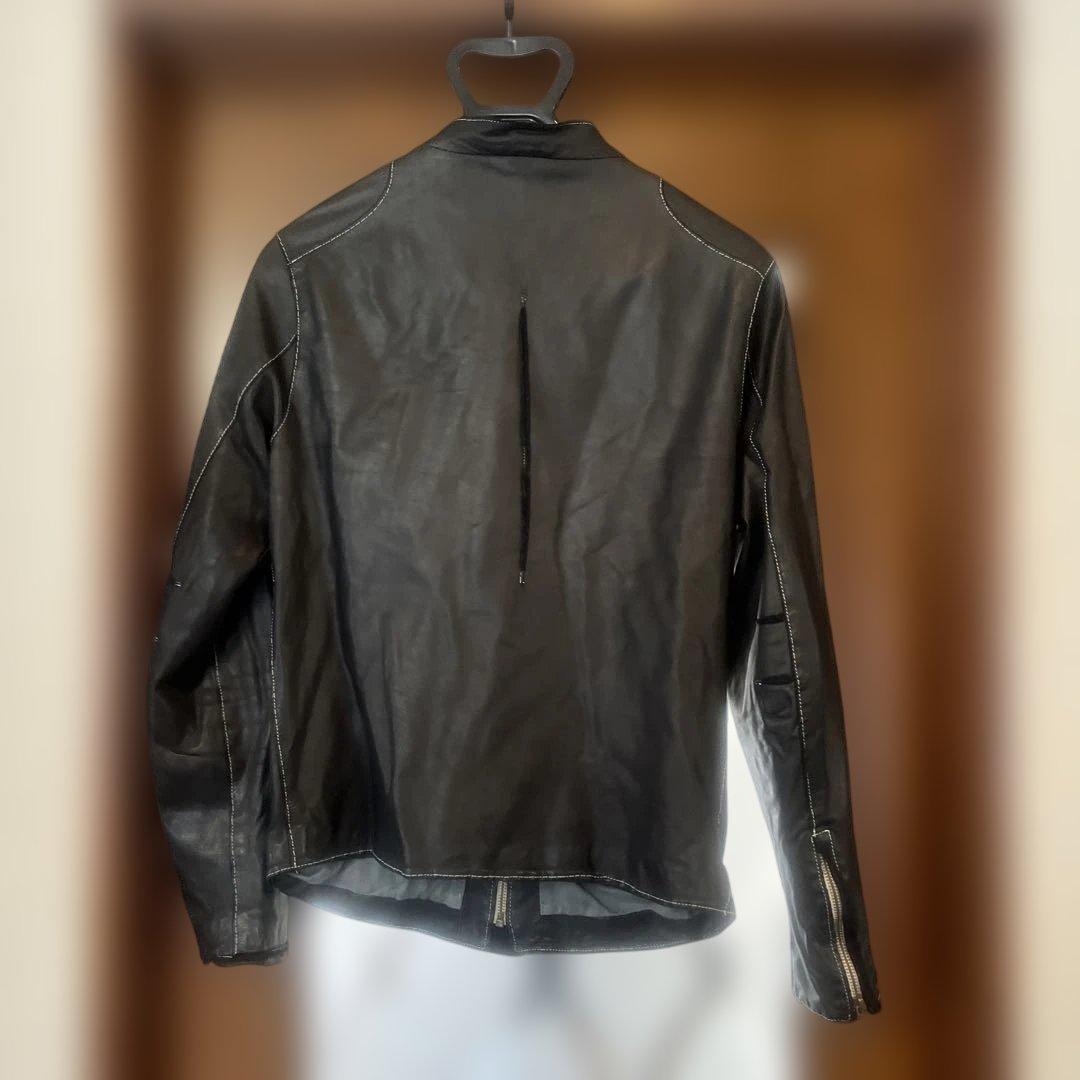 sisii ブラックレザージャケット