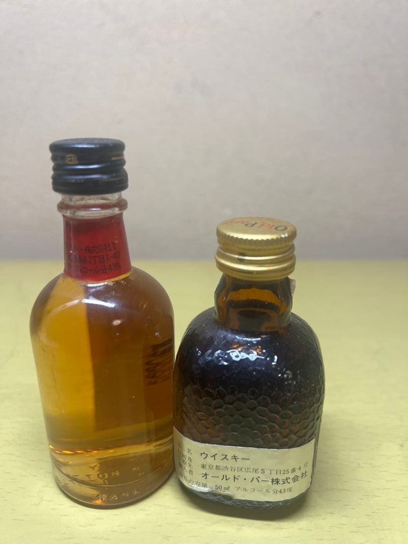 竹鶴12年他、ウイスキー ミニチュア ミニ ボトル まとめ売り