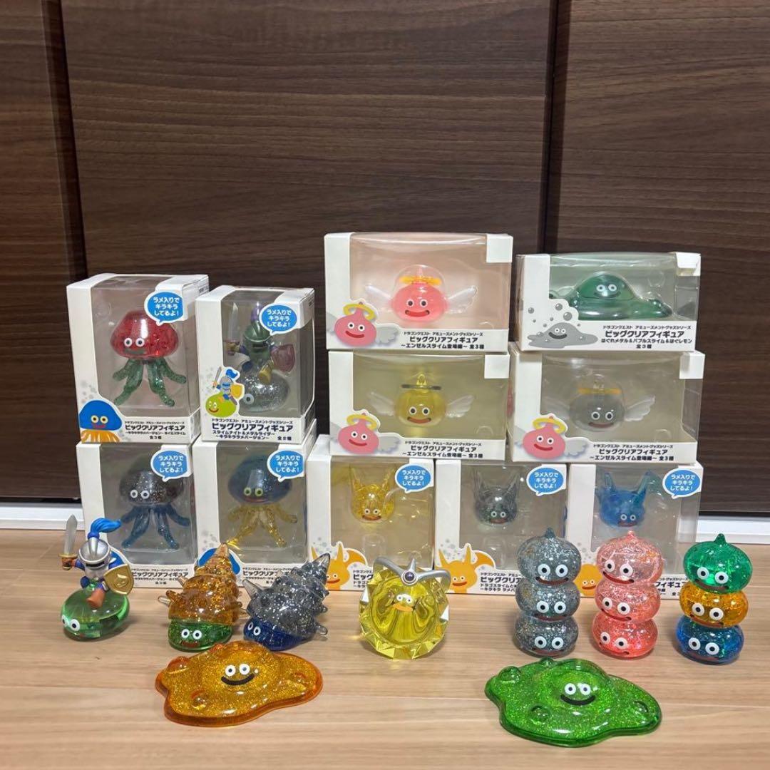 ドラゴンクエスト（ドラクエ）　ビッグクリアフィギュア　20点まとめ売り