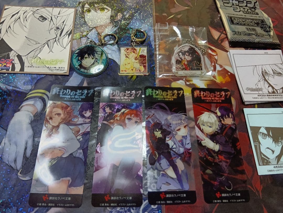 終わりのセラフグッズセット　百夜優一郎　ミカエラ