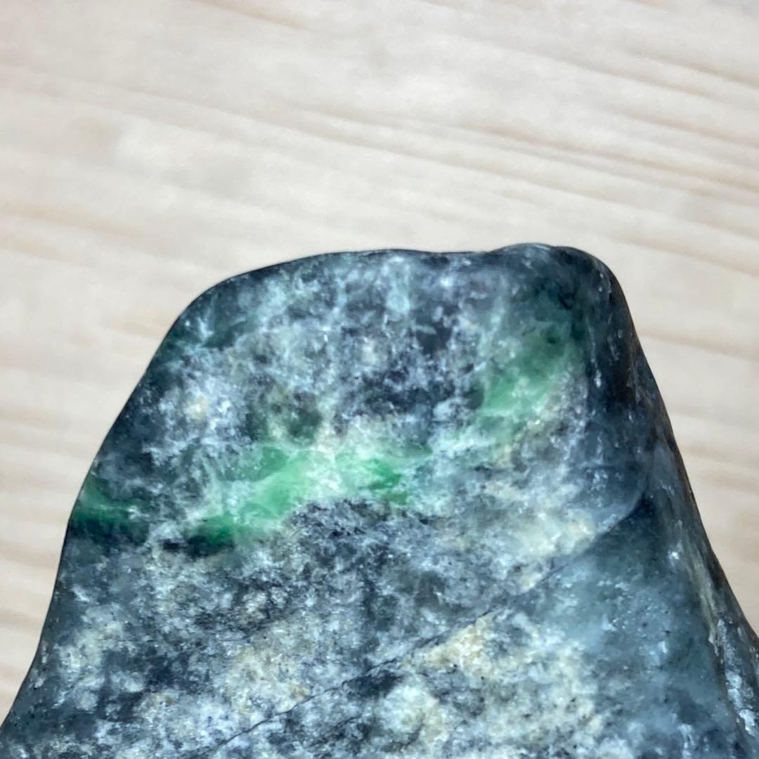 【専用品】糸魚川翡翠　金山谷　黒翡翠　原石　51.2ｇ