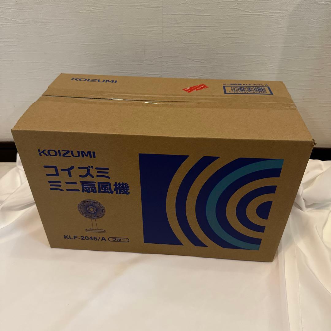楓子様　リクエスト　昭和レトロ 扇風機 コイズミ　ミニ扇風機　ブルー　グリーン