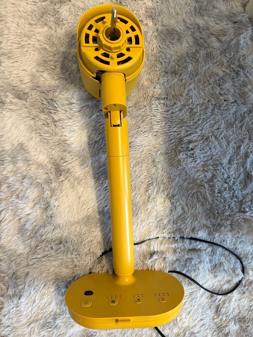 ±0 プラスマイナスゼロ 扇風機 イエロー