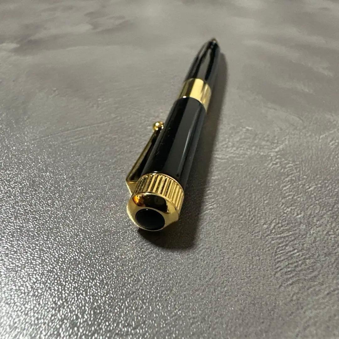 極美品　ロメオ　ミニボールペン　黒金
