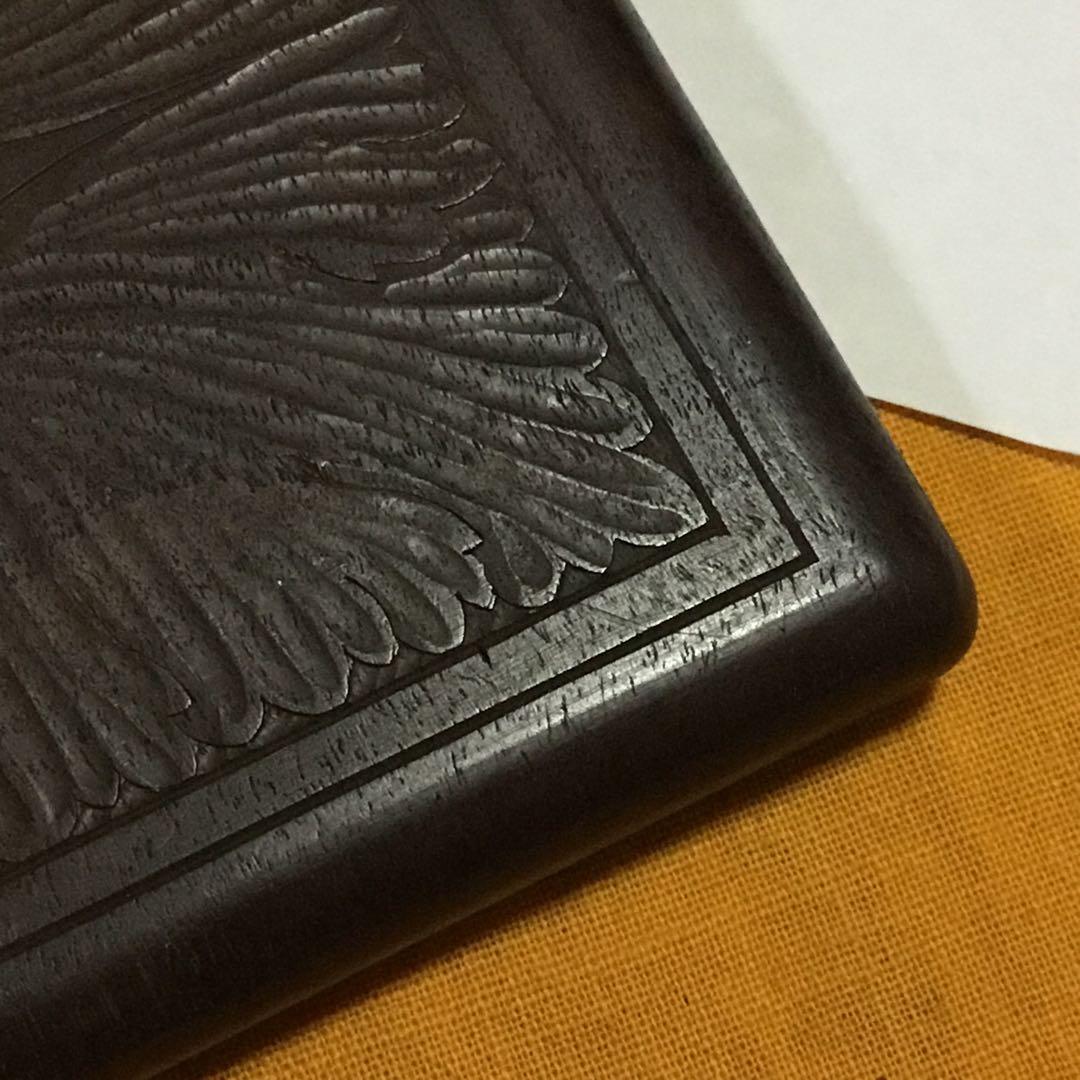 昔のシガレットケース　木製