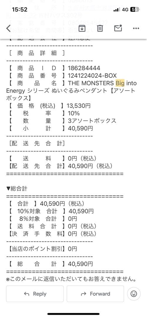 ラブブ LABUBU Big into Energy ID シークレット 正規品