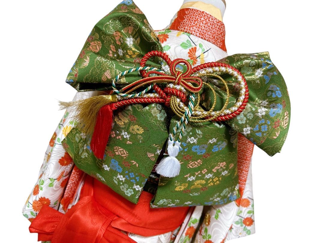 お買い得品♡七五三　7歳　女の子　セット　一式　白系　レトロ