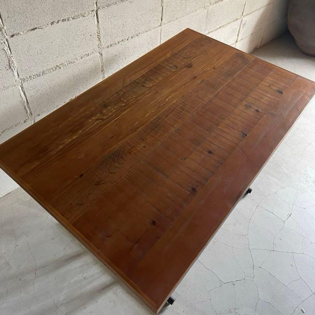 クラッシュゲート　ノットアンティークス　グリット　ダイニングテーブル　パイン古材