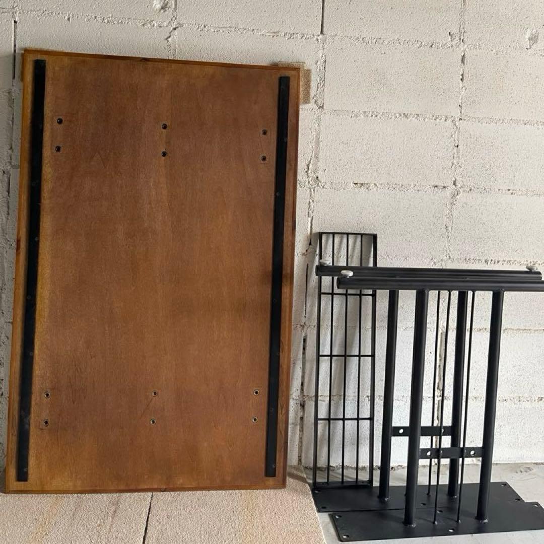 クラッシュゲート　ノットアンティークス　グリット　ダイニングテーブル　パイン古材