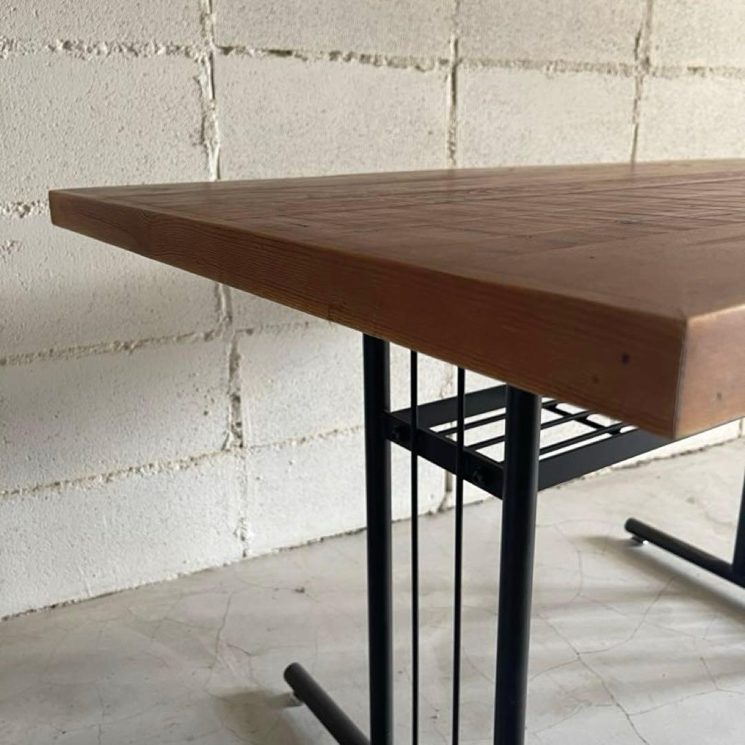 クラッシュゲート　ノットアンティークス　グリット　ダイニングテーブル　パイン古材