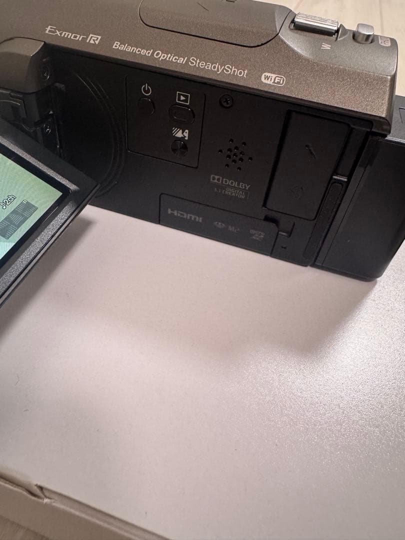 【美品】SONY HDR-cx680 ビデオカメラ本体 バッテリー ケース