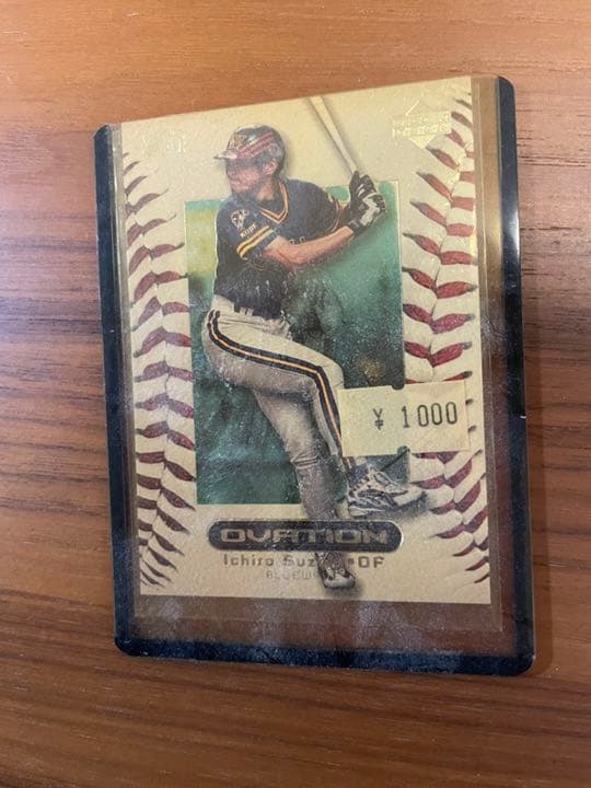 イチロー選手のオリックス時代の野球カード