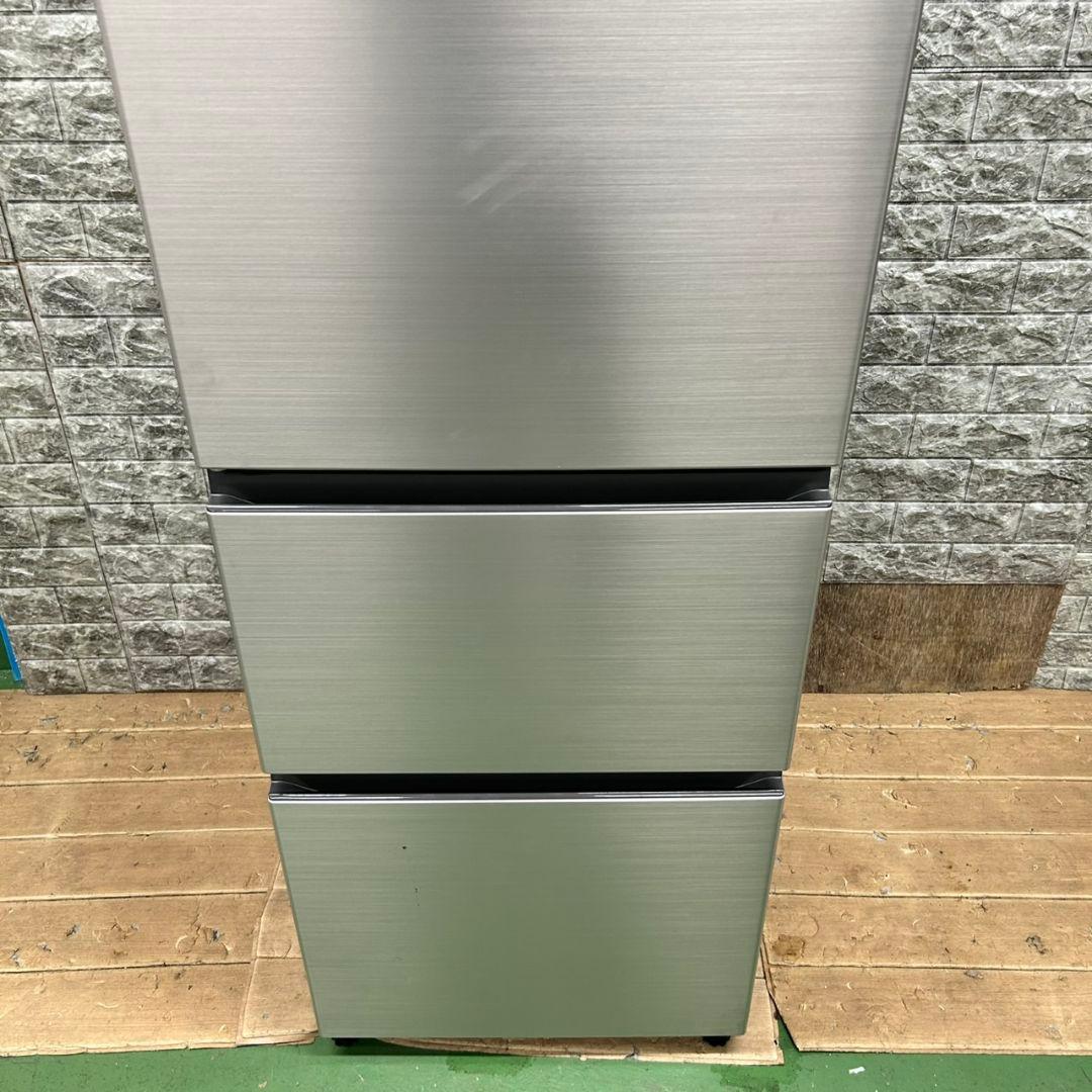 734 冷蔵庫　大型　300L強　左開き　自動製氷機付き　極美品　保証込　家庭用