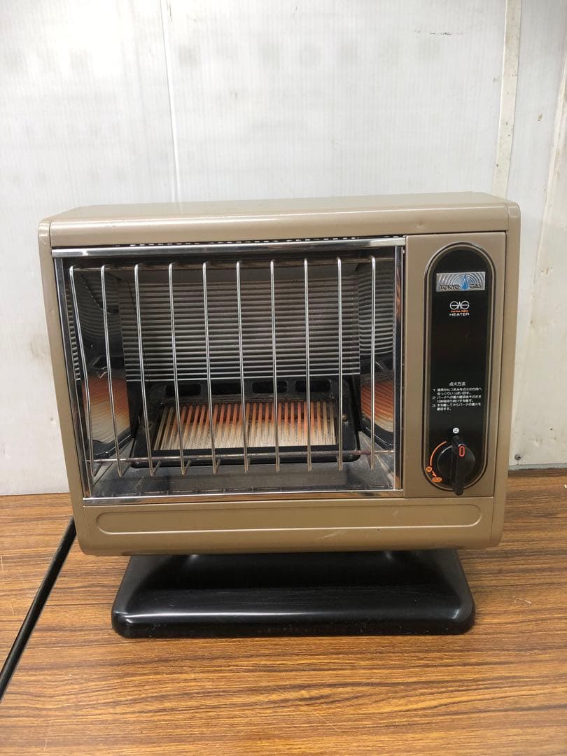 TOKYO GAS ガスファンヒーター都市ガスR-430S II-101