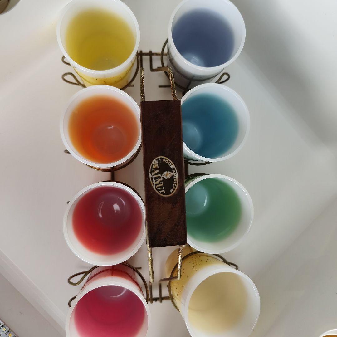 ファイヤーキング タンブラー 8個 グリッター ラメ ラバー グラマライト